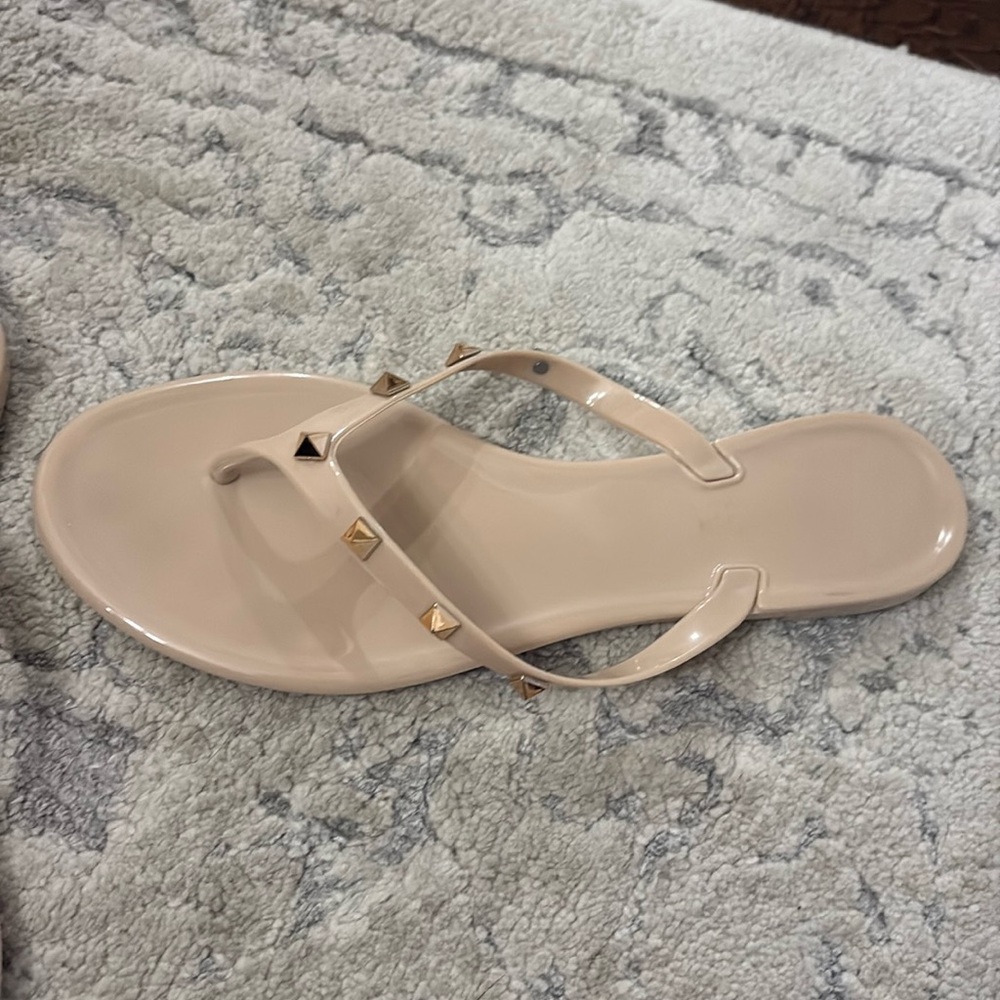 Steve Madden nude jelly studded thong sandal Size 7 - Picture 5 of 17